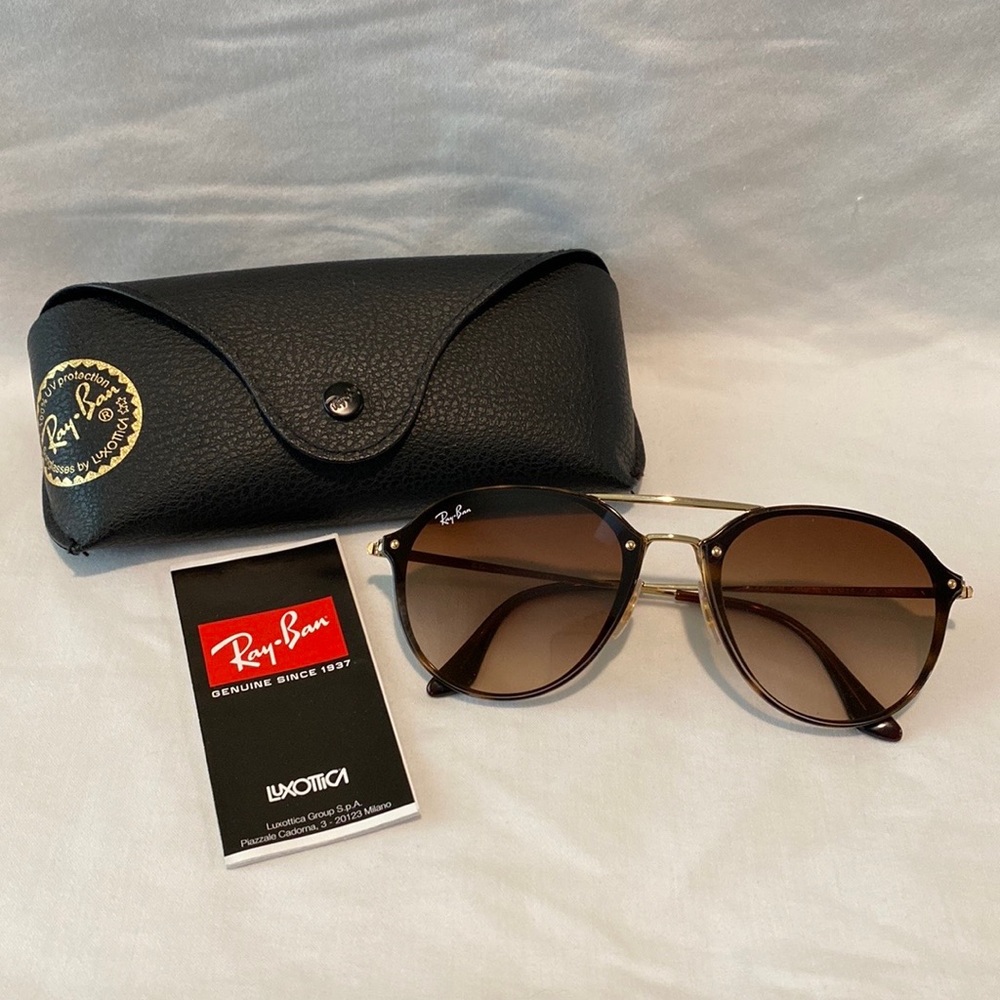 Ray Ban aviator-style sunglasses